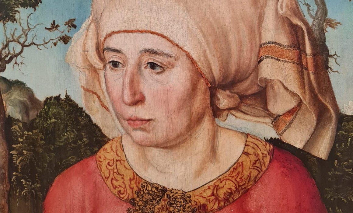 Lucas Cranach, Bildnis einer Frau eines Rechtsgelehrten, 1503